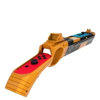Genérico - Compatible Con Nintendo Switch/Oled Ergonomic Gun Grip Joystick Controller - Accesorio De Juego De Agarre Mejorado Para Ns Gamepad-Naranja
