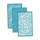 thumbnail image 2 of Pantalla De Seda De 3 Piezas Para Plantilla De Arcilla Polimérica Para Imprimir En Arcilla Tejido Artesanal DIY, 2 of 5