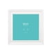 thumbnail image 1 of Marcos para fotos LaVie Home, 8 x 8 cm, color blanco envejecido (1 paquete), 1 of 6