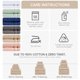 thumbnail image 5 of Juego de Toallas Comfort Spaces 12 Pzas 100% Algodón Beige, 5 of 6