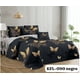 thumbnail image 1 of Cubrecama Quilt Verano 2 Plazas - Negro Mariposas Kfl090, 1 of 1