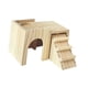 thumbnail image 1 of Casa para hámster, casa de jerbos, laberinto, juguete para escalar, cabaña divertida con cámara de jerbos con escalera, accesorios de jaula para hámst, 1 of 5