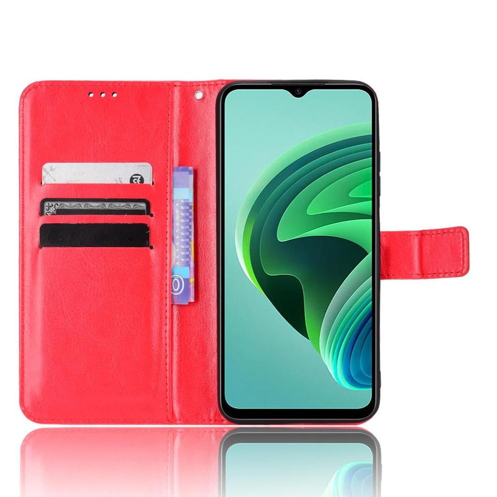 Foxdock - Funda Tipo Libro Para Xiaomi Redmi 10 5g, Cartera Todo‑en‑uno, Funda Multifuncional Con Tarjetero Y Correa De Muñeca Desmontable
