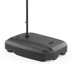 Javimate - Base Para Quitasol Negra Con Ruedas