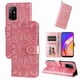 thumbnail image 1 of Funda tipo cartera FOXDOCK para OPPO A95 5G , diseño girasol en relieve, cuero PU, cierre magnético, soporte y tarjetero, 1 of 5