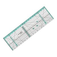 Ioensy - Regla De Sastrería Regla Métrica Transparente Para Tela Cuero Papel