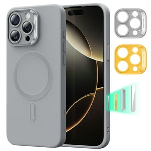 Funda Esr Para Iphone 16 Pro Con Magsafe, Silicona, Gris