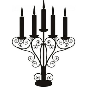 Rienda Libre Graphics - Decomural Vintage Swirl Candle Dining Room Ws-15193