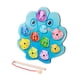 thumbnail image 1 of Juguetes De Madera Juego De Pesca Clasificación De Colores Montessori Para Niños Recuerdos De Fiesta De Bebé Concha, 1 of 3