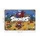 thumbnail image 2 of Los Snorkels Cartel Metálico, Decoración de Pared de Cartel Metálico Personalizado para Regalos de Fans, Amigos, Familia y Amantes 30*40cm, 2 of 6