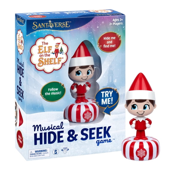 Juego musical de escondidas The Elf On The Shelf con explorador electrónico