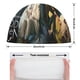thumbnail image 2 of Buenos presagios Gorro de Natación de Licra, Gorro de Baño de Tela Cómoda, Gorro Elástico Antideslizante para Hombres, Mujeres y Niños, 2 of 6