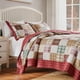thumbnail image 1 of Juego de edredón Greenland Home Oxford 100% algodón King/Cal King Red, 1 of 4