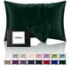 thumbnail image 1 of Funda de almohada de seda INSSL Mulberry Silk para mujer (verde oscuro), 1 of 7