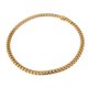 thumbnail image 3 of Collar Punk de acero inoxidable con eslabones pesados ​​con cadena cubana de 12 mm 56 cm., 3 of 5