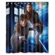 thumbnail image 1 of Cortina de ducha de Doctor Who, juego de cortina de baño con ganchos, tamaño 60 x 72 pulgadas, 1 of 3