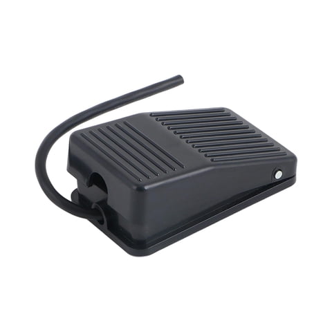 Magideal - Interruptor De Pedal Interruptor De Control De Pedal Energía Eléctrica 10A Con Cable Momentáneo Fácil De Usar Interruptor De Pedal Duradero Para Fábri