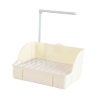 Magideal - Caja De Baño Para Pájaros Para Mascotas, Bañera De Ducha Para Loros, Fácil De Limpiar, Caja De Ducha Para Loros, Periquitos, Cacatúas Y Loros , Blanco