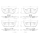 thumbnail image 1 of Pastillas Freno para auto POWERSTOP 17-981, 1 of 3
