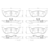 Pastillas Freno Para Auto Powerstop 17-981