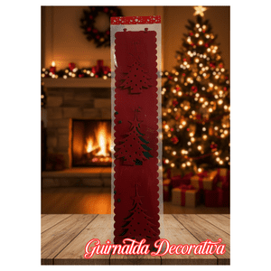 Genérico - Decoración De Guirnalda Navideña Árbol Diseños Navidad 2025