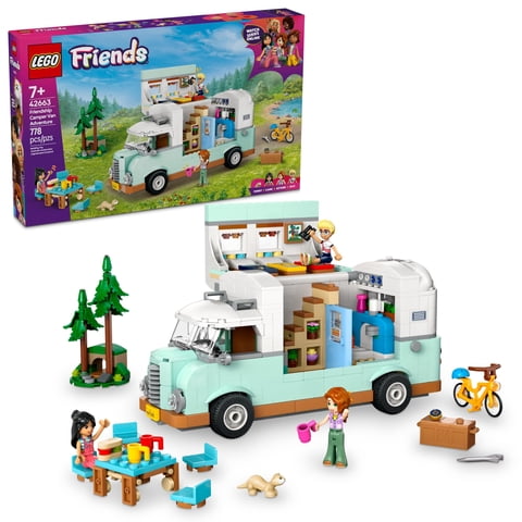 Set De Construcción De Juguetes Lego Friends Friendship Camper Van 42663