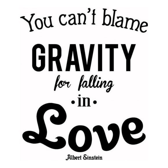 Decomural Falling In Love Albert Einstein WS-44075