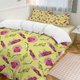 thumbnail image 1 of Yellow Cars Lightning Mcqueen Comforter Set Soft 3 Pcs Twin Bedding Sets Thicken for All Season, 1 of 5