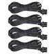 thumbnail image 1 of Cable para lámpara colgante Zarnicy 4,9 m paquete de 4, negro E26/E27, 1 of 7
