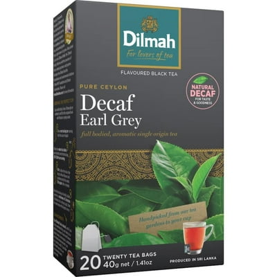 Té Descafeinado Earl Grey Caja 20 Un Dilmah