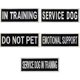 thumbnail image 1 of Juego De 5 Chalecos Arneses Con Parches Para Perros De Servicio En Entrenamiento, 1 of 3