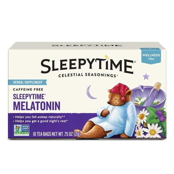 Té De Hierbas Sleepytime Con Melatonina 18 Bolsitas