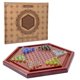 thumbnail image 1 of Juego de mesa de damas chinas AMEROUS de madera de 34,5 cm con 60 canicas, 1 of 7