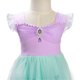 thumbnail image 4 of Disfraz elegante de princesa sirena con margaritas para Halloween, fiesta elegante, falda de tul, atuendo de verano para niñas pequeñas, talla 5T, estilo 20, 4 of 6