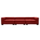 thumbnail image 1 of Seccional Roma Felpa Rojo 3 Cuerpos, 1 of 6