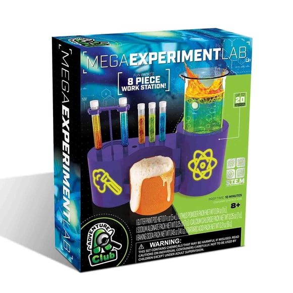 Set De Juguete De Laboratorio De Química Angel Acade me! Club De Aventuras Para Niños