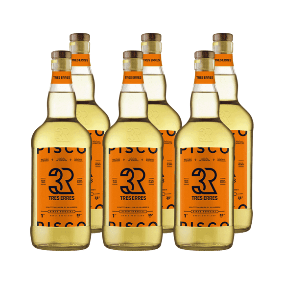 Pisco Tres Erres x6