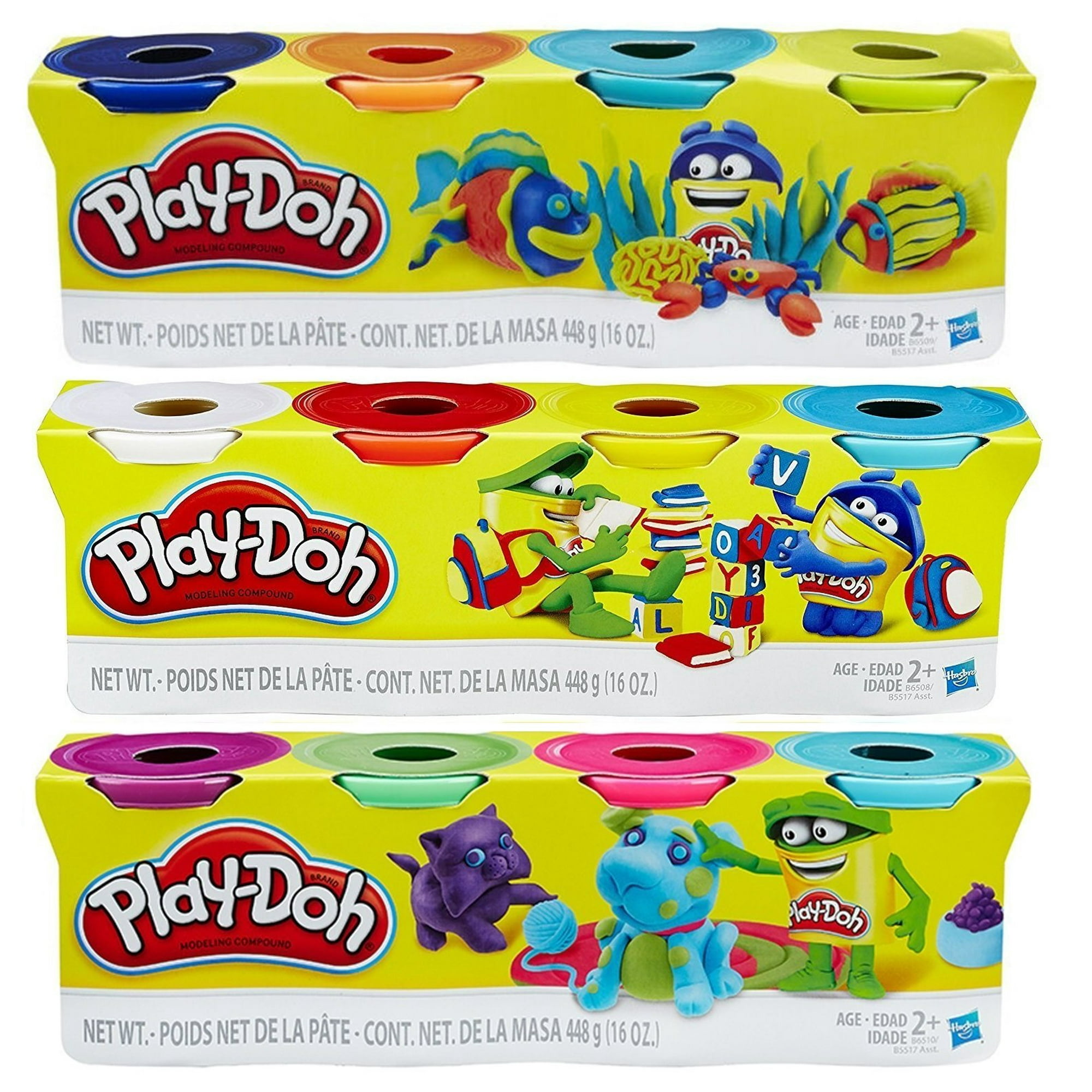 Play-doh Hasb5517bamz - Juego De Regalo De 4 Colores