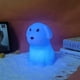 thumbnail image 4 of Lámpara Diseño Perro, Espanta Cuco De Silicona Kawaii, Usb Color Blanco, 4 of 6