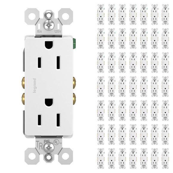 Enchufe Legrand 15A 125V Blanco TR