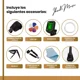 thumbnail image 3 of Guitarra Acustica Cutaway Ibrah Music 38 Plgds + Accesorios Negro Diestro Okume, 3 of 3
