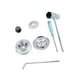 thumbnail image 3 of de Cuidado de Montaje de Adaptador de Hoja, Juego de Accesorios de Desbrozadora de Destornillador de Mantenimiento de Metal para Máquina de Jardin 7 piezas, 3 of 5