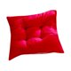 thumbnail image 3 of Cojín cuadrado para silla Cojín para oficina en casa 40x40cm Rojo, 3 of 3