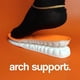 thumbnail image 2 of Plantillas para zapatos Stepprs Comfort, espuma viscoelástica, soporte para el arco, 2 of 8