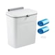 thumbnail image 5 of Bote De Basura Moderno Debajo Del Fregadero Cocina Compost Bin Para Ba?o Gabinete Cocina Blanco, 5 of 5