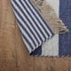 thumbnail image 3 of Alfombra Natural Stripe 140X200 Cm D1 Azul, 3 of 7