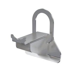 Magideal - Soporte Para Tubería De Piscina, Soporte Para Manguera De Piscina, Soporte De Fijación De Tubería De Fácil Instalación De Acero Inoxidable De Alta Con 1 Pieza