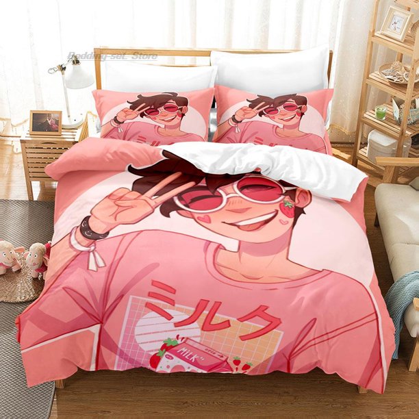 GeorgeNotFound Bedding Set Bed Set Aldult Kid Bedroom Duvetcover Sets Teenage bed sheet set