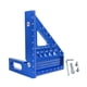 thumbnail image 3 of Regla de medición 3D de múltiples ángulos, herramienta de medición de diseño de alta precisión, transportador cuadrado de carpintería para carpintero, Azul, 3 of 5