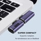 thumbnail image 2 of Adaptador USB C de 90 grados (2 unidades), adaptador extensor de ángulo recto tipo C macho a hembra, compatible con carga rápida de 100 W, transferencia de datos de 40 Gbps, salida de video 8K a 60 Hz, 2 of 7